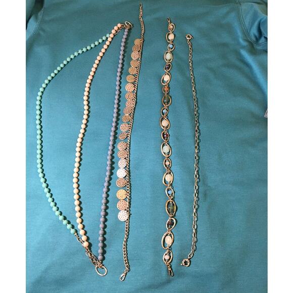 Premier Designs "Sugar Rush" 36” Multicolored Multi Beaded Convertible Necklace - Picture 2 of 2